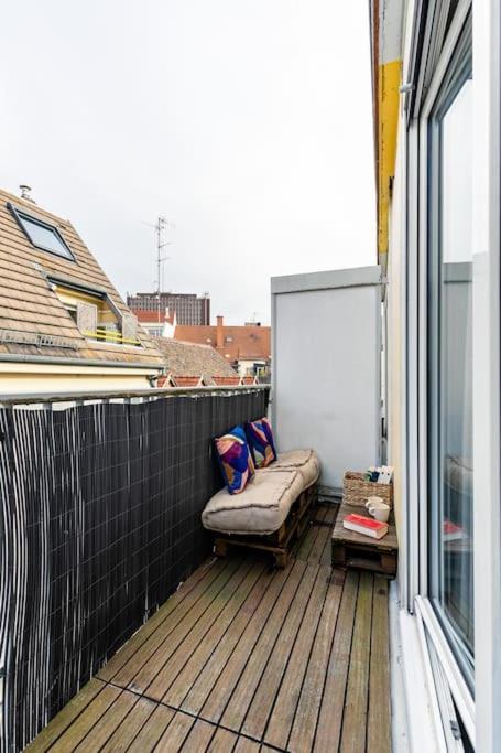 Studio Strasbourg/Gare +Balcon Kültér fotó